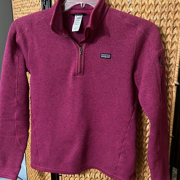 PATAGONIA AMARANTH PINK BETTER SWEATER PULLOVER - Picture 4 of 8